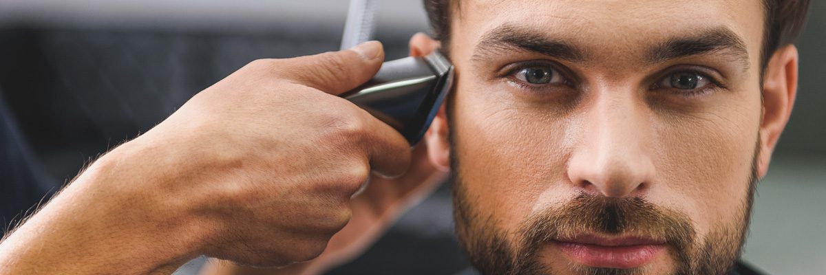 Woman with perfect brunette hair and makeup